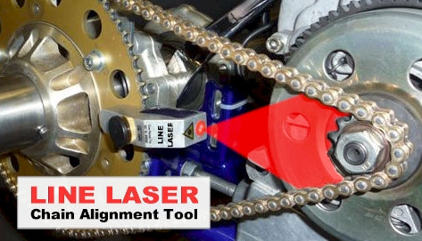 Kart Laser Chain Aligner 4mm Line Laser