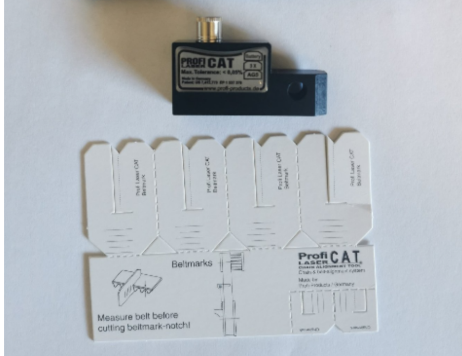 Motorcycle Laser Chain Alignment Tool line laser) Moto