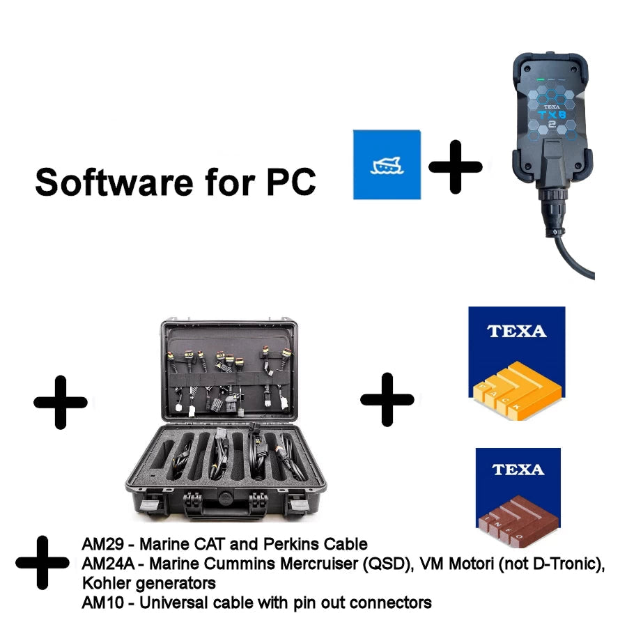 Navigator TXB 2 Marine Gold Package for PC - Moto-Tech Diagnostics 