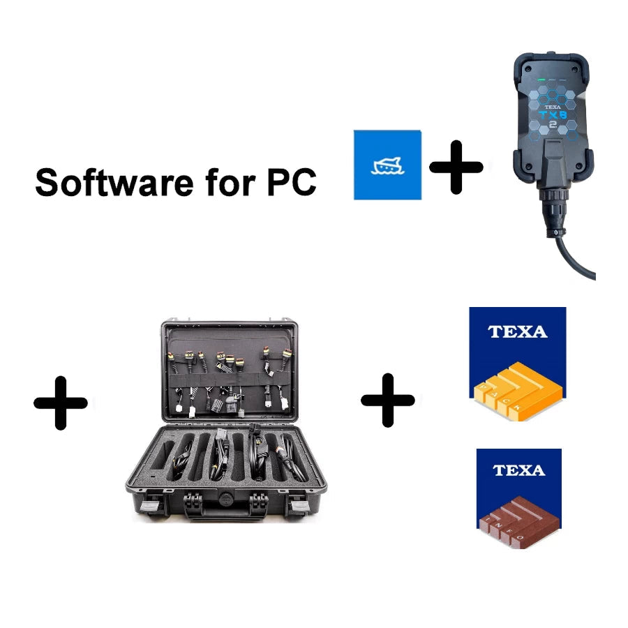 Navigator TXB 2 Marine Silver Package for PC - Moto-Tech Diagnostics 