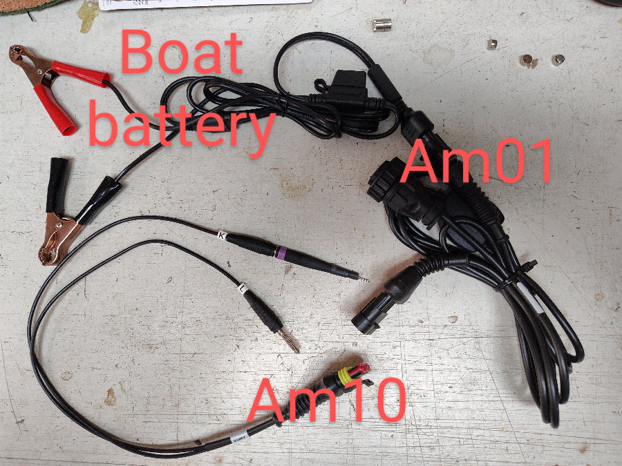 AM10 Universal Cable with pin out adapters - Moto-Tech Diagnostics 