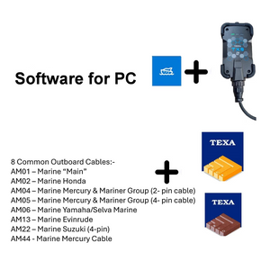 Navigator TXB 2 Marine Bronze Package for PC - Moto-Tech Diagnostics 
