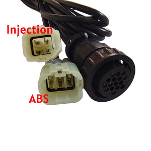 abs and injection connectors for Kawasaki