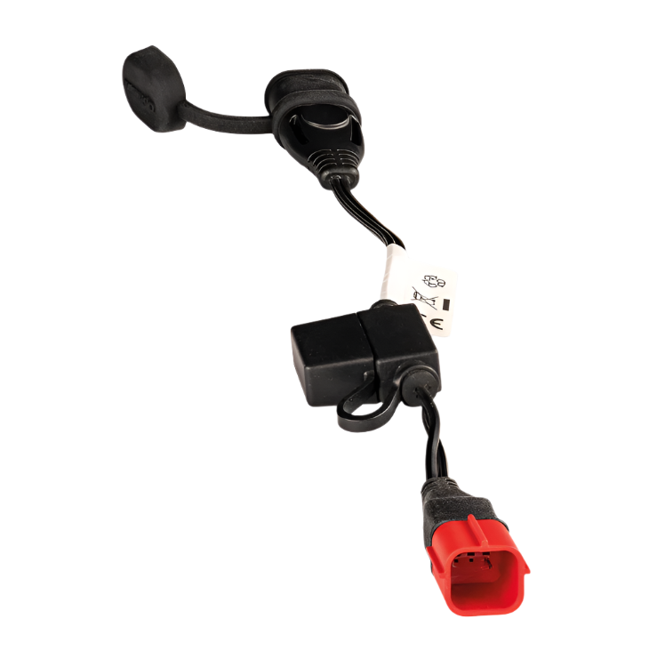 Euro 5 socket charging adapter O-77 - Moto-Tech Diagnostics 