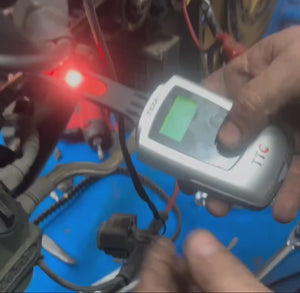 Texa belt tension tester use