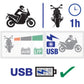 USB charger O-108 - V2 - Moto-Tech Diagnostics 