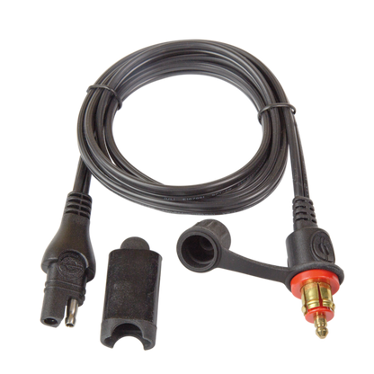 12V DIN socket connector straight O-09 - Moto-Tech Diagnostics 