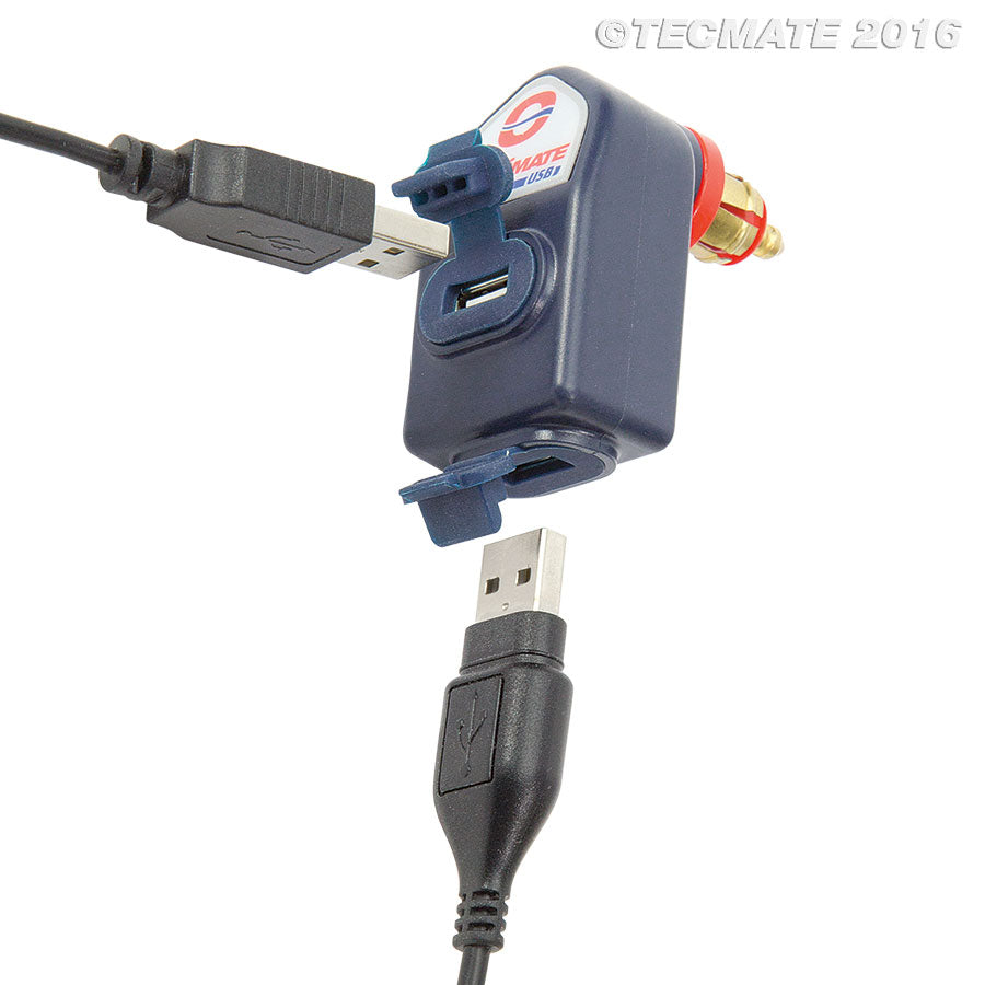 Dual output USB charger 3300mA O-105 - Moto-Tech Diagnostics 