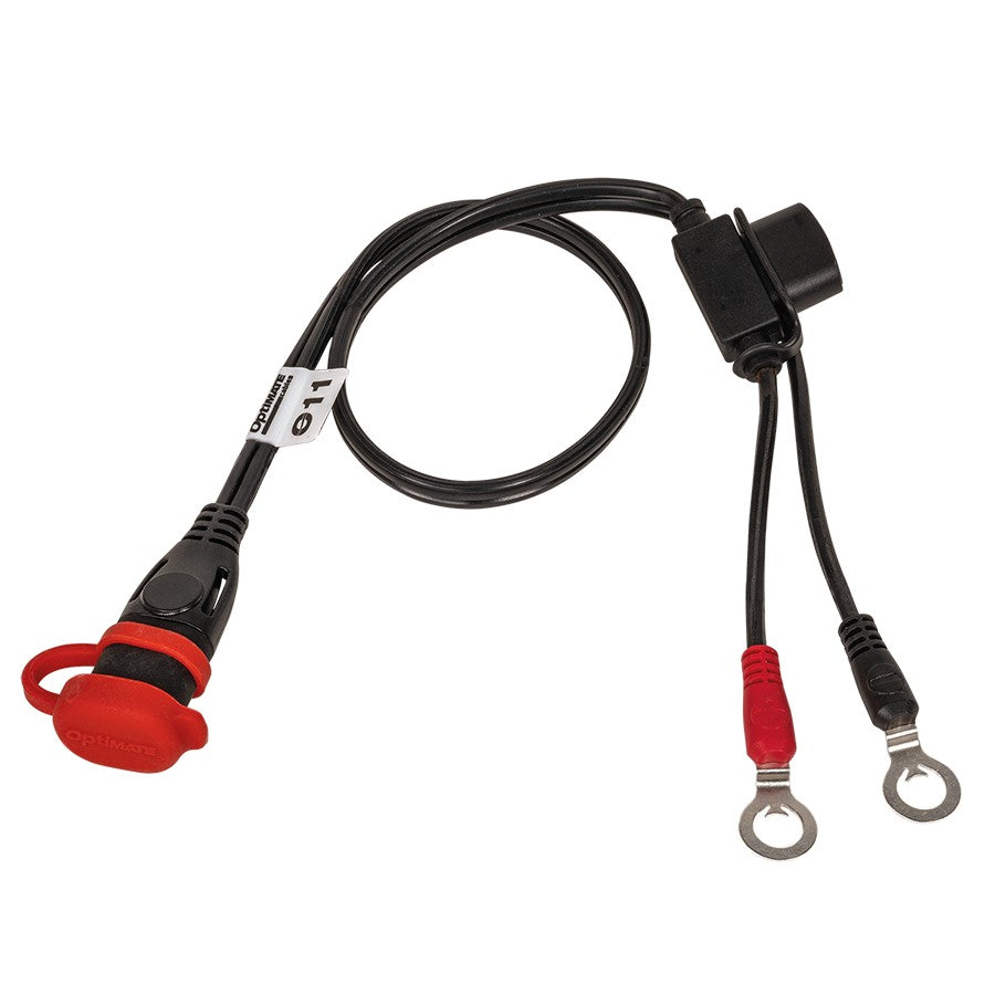 Weatherproof quick connect lead sae m8 eyelets O11