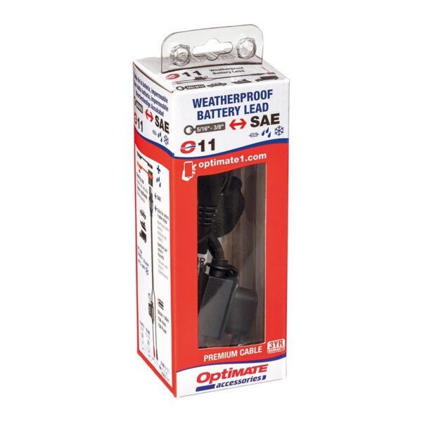 Weatherproof quick connect lead sae m8 eyelets O11
