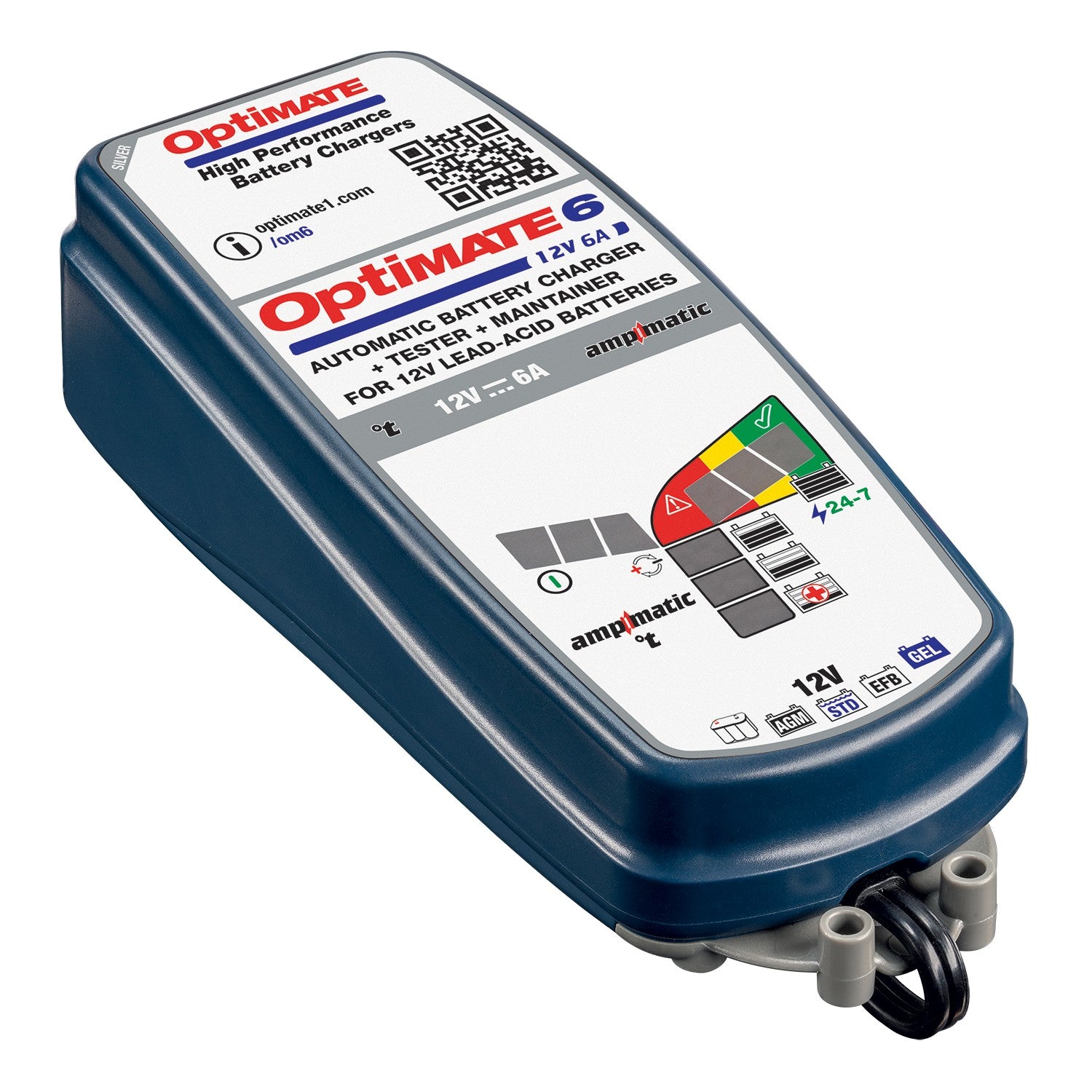 Optimate car, 4x4, boat, caravan, RV charger