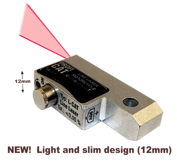 Motorcycle Laser Chain Alignment tool (line laser) - Moto-Tech Diagnostics 