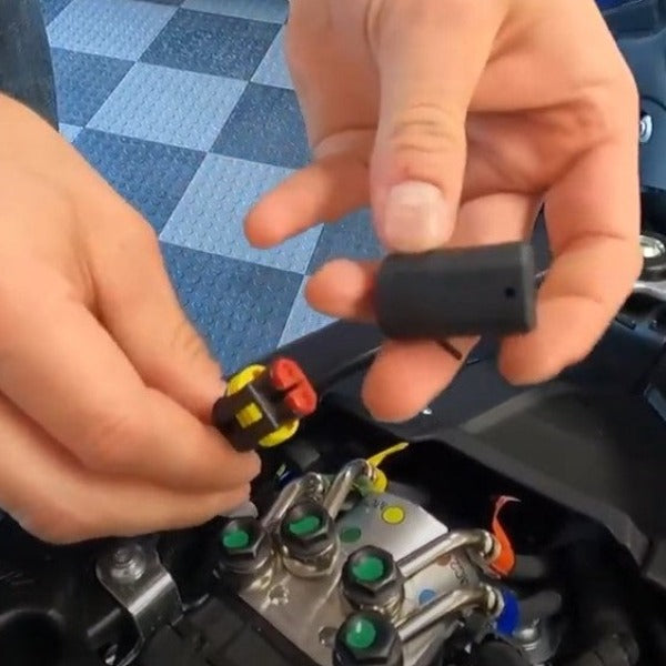 MV battery charge connector location